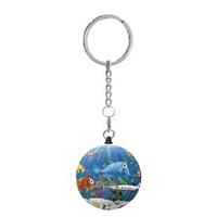 Pintoo 24pcs Keychain Cute Fish Tank Jigsaw Puzzle