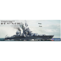 Pit Road 1/700 USS Battleship BB-46 Maryland 1945 Plastic Model Kit