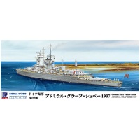 Pit Road 1/700 German Cruiser Admiral Graf Spee 1937 with Flag & Ship Name Plate Photo-Etched Parts Plastic Model Kit