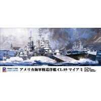 Pit Road 1/700 US Navy Light Cruiser CL-89 Miami With Etching Parts Plastic Model Kit