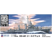 Pit Road 1/700 US Navy Destroyer DD-605 Caldwell with Etching Parts Plastic Model Kit