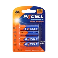 PKCell Ultra Alkaline AA Batteries (4) (Mercury & Cadmium Free)