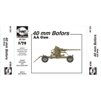Planet Models 1/72 40mm Bofors Gun AA Gun