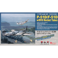 Platz 1/144 P-51D/F-51D w/M10 Rocket Tubes Vintage Model Kit
