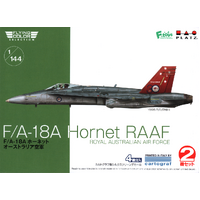 Platz 1/144 F / A-18A Hornet Royal Australian Air Force 2 Aircraft Set Plastic Model Kit