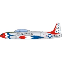Platz 1/72 U.S. Air Force Trainer T-33A Shooting Star Thunderbirds Plastic Model Kit