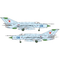 Platz 1/48 MiG-21bis Fishbed L Blue 08 Plastic Model Kit
