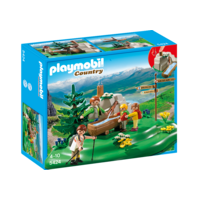 Playmobil - Mountain Life Backpacker Family at Spring 5424