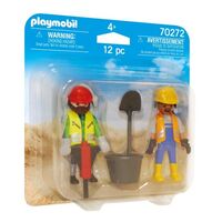 Playmobil - DuoPack Construction Workers 70272