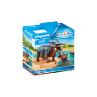 Playmobil - Hippo with Calf