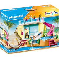 Playmobil - Bungalow with Pool 70435