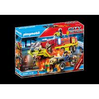 Playmobil - Fire Engine with Truck 70557