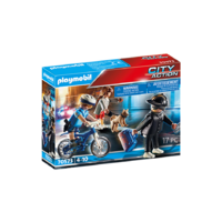 Playmobil - Police Bicycle with Thief 70573