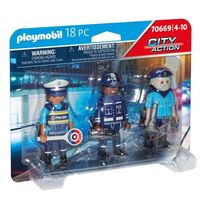 Playmobil - Police Figure Set 70669