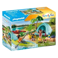 Playmobil Camping with Campfire