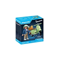 Playmobil Green Vespa with Woman