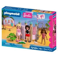Playmobil PLAYMOBIL x Barbie Beach Dress Up Playset 72124