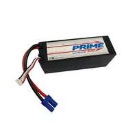 Prime RC 7600mAh 4S 14.8v 75C Hard Case LiPo Battery with EC5 Connector