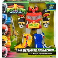 Playmates Might Morphin Power Rangers Re-Ignition 12.5" Dino Megazord Action Figure
