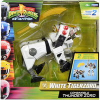 Playmates Might Morphin Power Rangers Re-Ignition White TIgerzord Action Figure