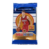 Panini 2024-2025 NBA Hoops Basketball Card Pack (One Only)