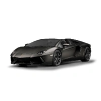 Pocher 1/8 Lamborghini Aventador LP700-4 Roadster Nero Nemesis Metal Model Kit
