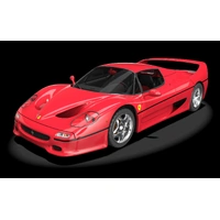 Pocher 1/8 Ferrari F50 Rosso Corsa (New Tooling) Diecast Model Kit