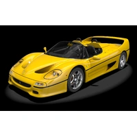 Pocher 1/8 Ferrari F50 Giallo Modena (New Tooling) Diecast Model Kit