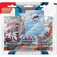 Pokemon TCG Scarlet & Violet 4 Paradox Rift Three booster blister