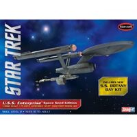 Polar Lights 1/1000 Star Trek TOS USS Enterprise Space Seed Edition Plastic Model Kit