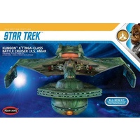 Polar Lights 1/350 Star Trek Klingon Ktinga Plastic Model Kit