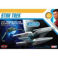 Polar Lights 957 1/1000 Star Trek U.S.S. Grissom / Klingon BoP (2-pack) Plastic Model Kits POL