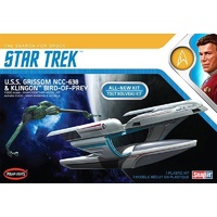 Polar Lights 1/1000 Star Trek U.S.S. Grissom / Klingon BoP (2-pack) Plastic Model Kit POL957M