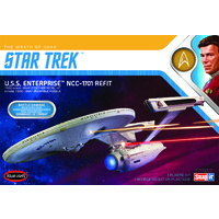 Polar Lights 1/1000 Star Trek U.S.S Enterprise Refit Wrath of Khan Edition 2T Plastic Model Kit