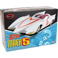 Polar Lights 981M 1/25 Speed Racer Mach V (Snap)  Plastic Model Kit