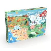Penny Puzzle 123 The 4 Seasons 1000pc Jigsaw Puzzle
