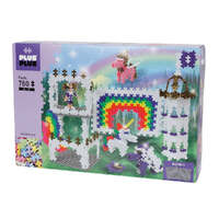 Plus-Plus - Pastel Rainbow Castle - 760 pcs