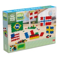 Plus-Plus - Learn to Build - Flags of the World - 600pcs
