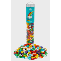 Plus-Plus Rainbow Mix - 240pcs Tube