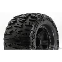 Proline Trencher 3.8 Mounted Desperado Tyres and Rims BLK PR1184-11