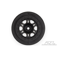 Proline Split Six 2.2"/3.0" Black One-Piece Wheels 2721-02