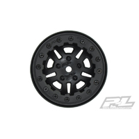 Proline FaultLine 2.2" Black/Black Bead-Loc 10-Spoke Wheels
