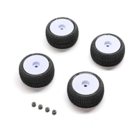 Proline Blockade Mounted Tyre Set, White, Micro-T