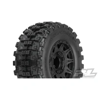 Proline Badlands MX28 HP 2.8in Belted Tyres Mounted on Raid 6x30 Wheels, F/R, PR10174-10