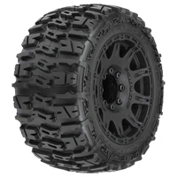 Proline Trencher LP 3.8in Tyres Mounted on Raid 8x32 Wheels, 17mm Hex, F/R, PR10175-10