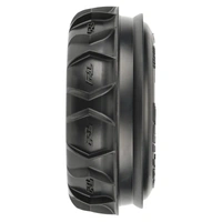 Proline 1/10 Dumont Front Paddle Rib 2.2inch/3.0inch mounted on Short Course 12mm Raid Wheels, 2pcs