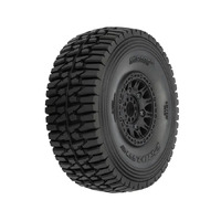 Proline 1/7 Mirage TT Belted Tyres Mounted on Raid Wheels, 2pcs, suit Mojave, UDR