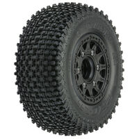 Proline Gladiator SC 2.2"/ 3.0" M3 (Soft) Off Road Tires Mounted On Raid Black 6x30 Removable Hex Wheels (2pcs)