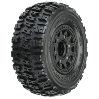 Proline Trencher X SC Tyres Mounted on Raid 6x30 Wheels, Slash 2wd/4wd, F/R, PR1190-10