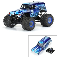 Proline 1/10 Grave Digger Ice Blue Painted Body Set, LMT